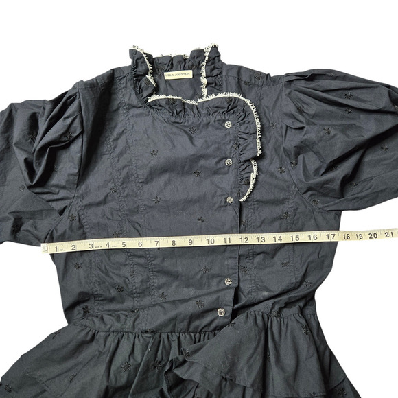 Ulla Johnson Linnea Mini Tiered Mini Dress Size: 10 - Picture 6 of 7